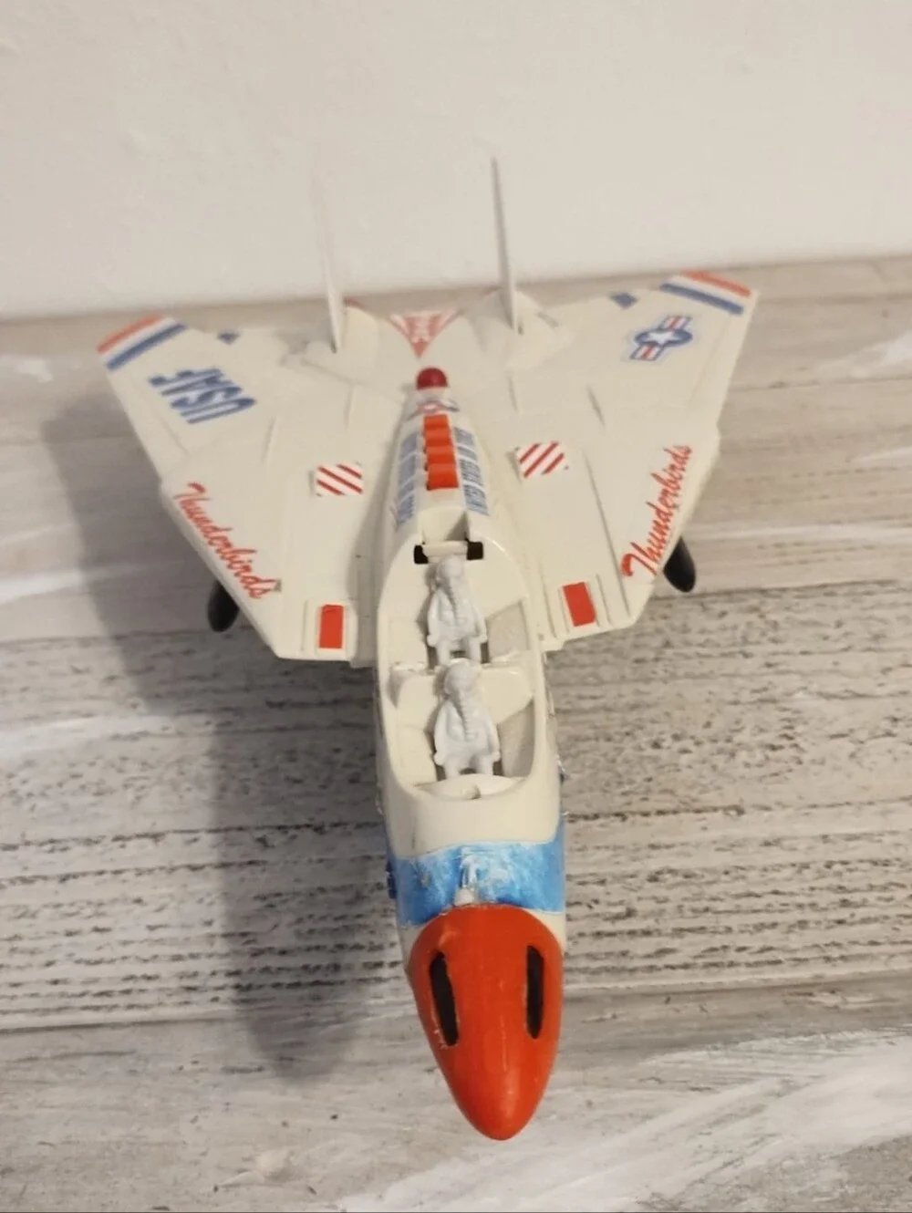 Original 1996 Thunderbirds Jet Plane VINTAGE Toy w/ Retractable Wings by Empire